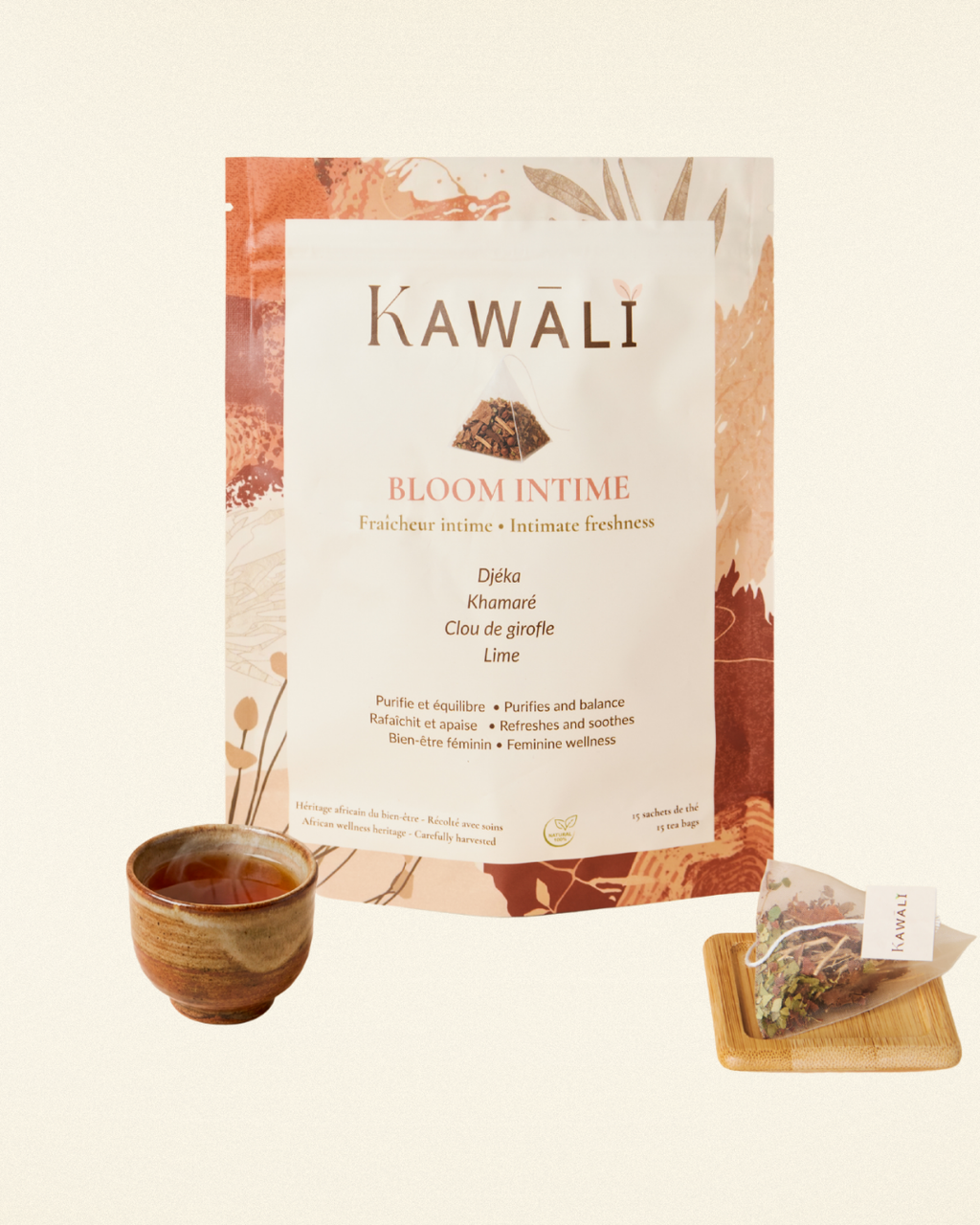 Bloom Intime - 15 sachets de thé